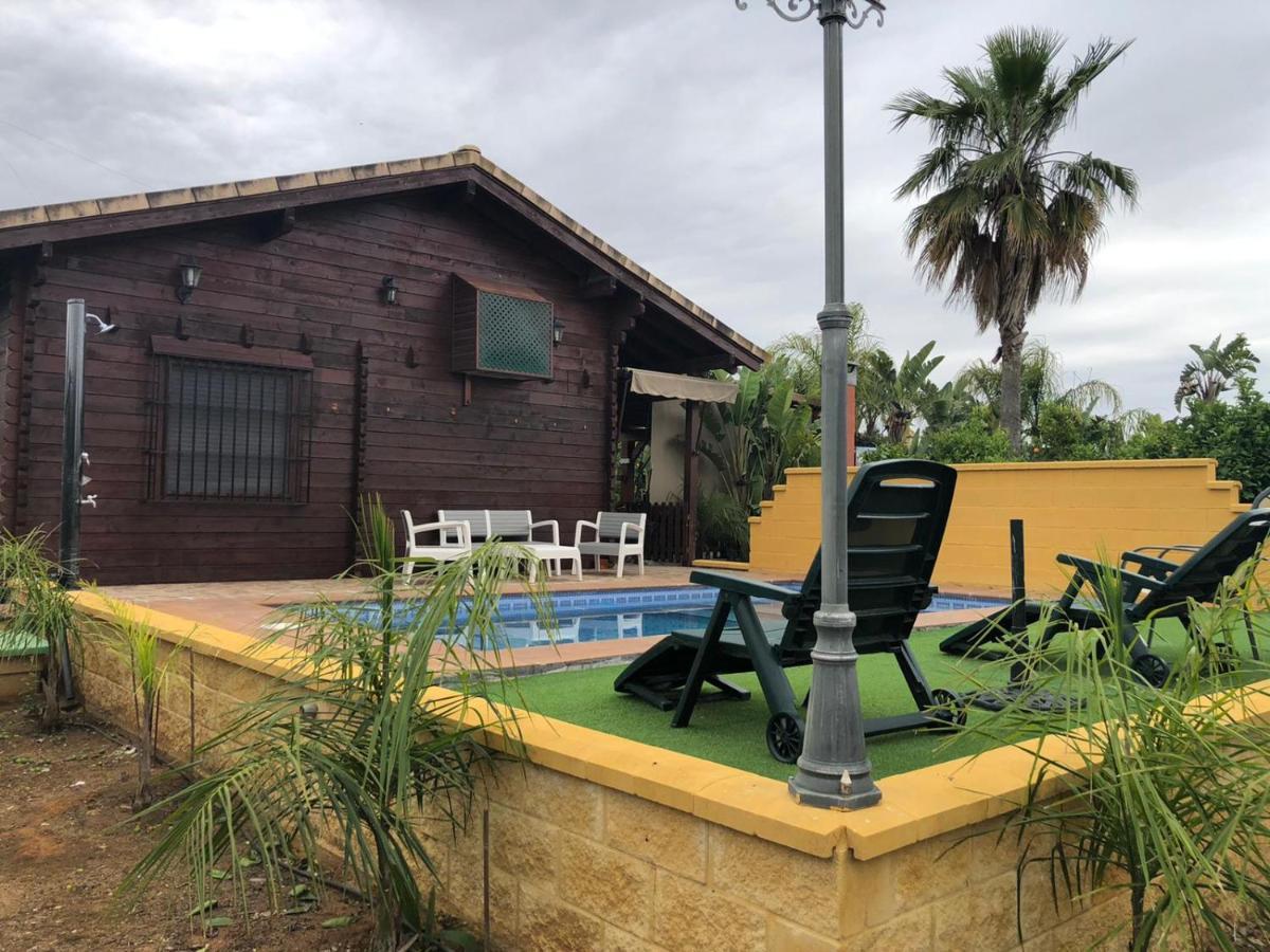 فيلا Casa De Madera El Oasis El Palomar إشبيلية المظهر الخارجي الصورة